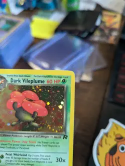 Pokemon TCG - Dark Vileplume Unlimited Holo Rare - Team Rocket 13/82 - NM - Image 2