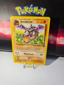 Pokemon TCG | Aerodactyl 16/62 | Fossil Set 1999 | Vintage Rare - Image 4