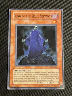 Yu-Gi-Uh King of the Skull Servants #TLM-EN032 The Lost Millennium tcg LP - Image 1