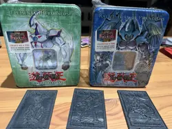 Yu-Gi-Oh! Elemental Hero Neos and Raviel, Lord of Phantasms tins . 2006 vintage - Image 1