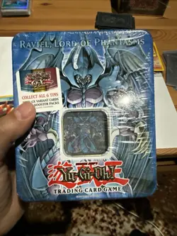 Yu-Gi-Oh! Elemental Hero Neos and Raviel, Lord of Phantasms tins . 2006 vintage - Image 3