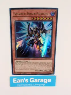 YuGiOh Fantastical Dragon Phantazmay 1st Ed RA02-EN013 Ultra Rare - MN - Image 4