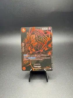 One Piece OP12 Legacy of the Master YASOPP OP09-013 Rare Alt Art SP English - Image 1