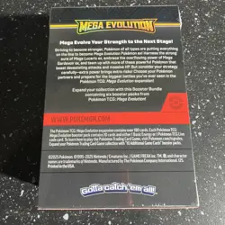 Pokemon Cards Mega Evolution Booster Bundle (6 Packs) Sealed Lot Box - Image 2