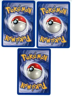 Gastly 50/102 - 3x - 1999 English Base Set Pokemon Cards - LP x3 - Image 2