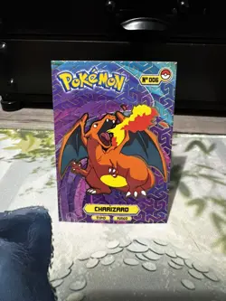 Charizard #6 - Gold Holo - Card Tops Pokedex Database 2024 - Pokemon Card NM - Image 1