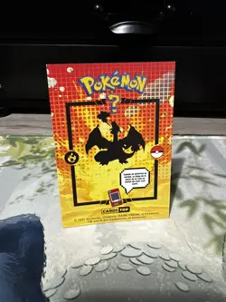 Charizard #6 - Gold Holo - Card Tops Pokedex Database 2024 - Pokemon Card NM - Image 2