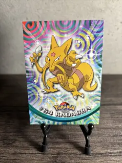 Kadabra Topps Pokemon Card Tv Animation Edition #64-Black Label-LP/NM!! - Image 1