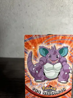 Nidoking Topps #34 Pokemon Card - TV Animation Edition - TCG- Non Holo- LP!! - Image 2