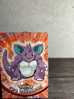 Nidoking Topps #34 Pokemon Card - TV Animation Edition - TCG- Non Holo- LP!! - Image 3