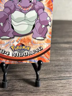 Nidoking Topps #34 Pokemon Card - TV Animation Edition - TCG- Non Holo- LP!! - Image 5