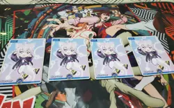 BLUE CHEER X 4 PROMO HOLOLIVE OCG ENGLISH - Image 1