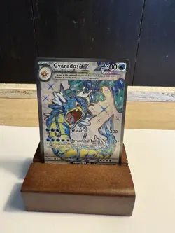 Pokemon Gyarados EX TCG Scarlet & Violet Base Set Holo Ultra Rare Card 225/198 - Image 1