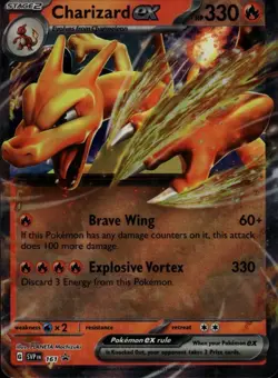 Charizard ex - Holo Promo SV: Scarlet & Violet Promo Cards 161 NM - Image 1
