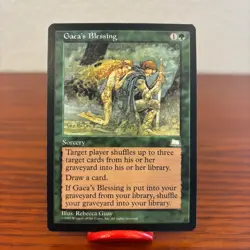 Gaea's Blessing U Weatherlight NM - Image 1