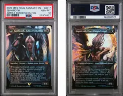 MTG Final Fantasy SEPHIROTH (Artist Borderless Foil) M 317 PSA 10 GEM MINT! - Image 3