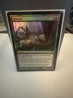 FOIL Harrow Zendikar MTG English - Condition Nm - Image 1