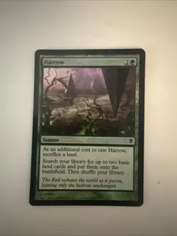 FOIL Harrow Zendikar MTG English - Condition Nm - Image 3