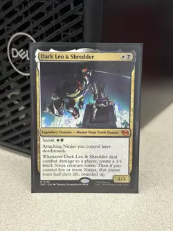 Dark Leo & Shredder - rare - M014 MTG Teenage Mutant Ninja Turtles, English - Image 1