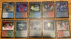 Unfinity - Galaxy Foil Showcase Set - 10 Uncommon - NM - Mtg - Image 1