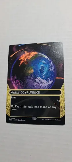 Mana Confluence (0025) (Borderless) Edge of Eternities: Stellar Sights Mythic NM - Image 1