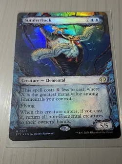 Sunderflock (Showcase) Lorwyn Eclipsed Foil - Image 1