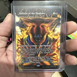 Splinter of the Shadows - Ashcoat of the Shadow Swarm (Borderless) Teenage... - Image 1