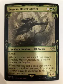 Legolas, Master Archer - FOIL 0624 - Showcase Scrolls The Lord of the Rings - Image 1