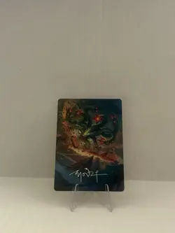 MTG - Artwork Foundations #42/54 FOIL Mossborn Hydra - Image 1