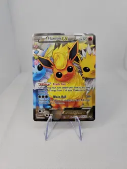 Flareon EX Full Art RC28-32 Generations: Radiant Collection Holo Pokemon TCG - Image 1