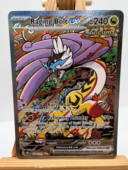 Pokemon Prismatic Evolutions - 166/131 Raging Bolt ex - SIR - NM/M - Image 1