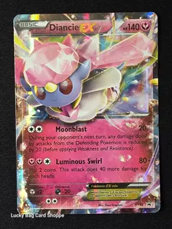 Diancie EX - XY43 XY Promos Pokemon TCG HP D1 - Image 1