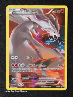 Reshiram XY74 (Full Art Promo) - XY Promos Pokemon TCG HP D1 - Image 1
