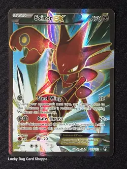 Scizor EX 119/122 Full Art - XY - BREAKpoint Pokemon TCG NM - Image 1