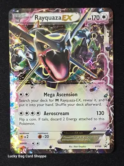 Rayquaza EX (Shiny) XY69 XY Promos Pokemon TCG LP B2 - Image 1