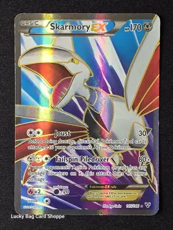 Skarmory EX 145/146 Full Art - XY Base Set Pokemon TCG MP - Image 1
