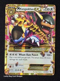 M Kangaskhan EX 109/106 Secret Rare - XY - Flashfire Pokemon TCG MP - Image 1