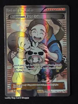 Pokemon Fan Club 106/106 Full Art - XY - Flashfire Pokemon TCG LP - Image 1