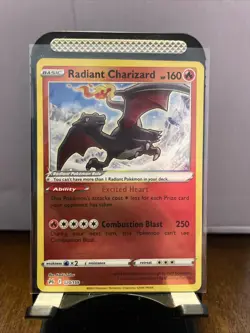 Pokemon TCG Crown Zenith 020/159 - Radiant Charizard - Ultra Rare - NM - Image 1