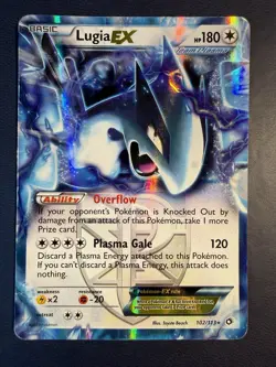2013 Pokemon B&W Legendary Treasures 102 Lugia EX - Image 1