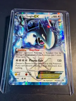 2013 Pokemon B&W Legendary Treasures 102 Lugia EX - Image 3