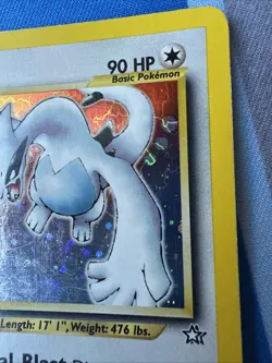 2000 Pokemon Lugia Neo Genesis 9/111 Holo Unlimited!! - Image 3