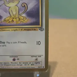 Meowth - (Gold Bordered ) Promo Vintage Pokemon Jungle Set MP make offer - Image 4