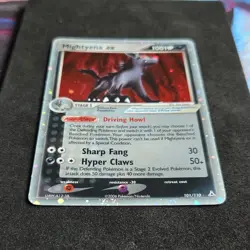 Pokemon Mightyena ex 101/110 Ultra Rare EX Holon Phantoms Holo 2006 NM - Image 2
