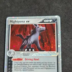 Pokemon Mightyena ex 101/110 Ultra Rare EX Holon Phantoms Holo 2006 NM - Image 3