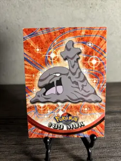 Pokemon Topps Series 2 Blue Logo - Non Holo - Muk #89-Lightly Played!! - Image 1