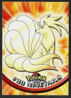 POKEMON Topps TV Animation VULPIX and NINETAILS #37-38 Pair NM/M - Image 5