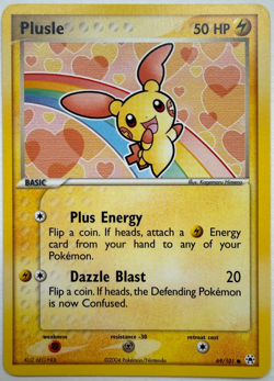 Plusle 69/101 – Hidden Legends (2004) Common – EX Era - Image 1