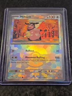 Pokemon TCG Miltank 081/131 Poke Ball Reverse Holo Paldea Evolved NM - Image 1