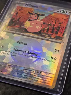 Pokemon TCG Miltank 081/131 Poke Ball Reverse Holo Paldea Evolved NM - Image 5